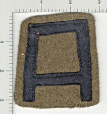 WW 1 US Army 1st Army Patch Inv# K3940 picture