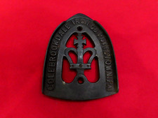 Antique Colebrookdale Iron Company Pottstown PA Iron Trivet Vintage Historical picture