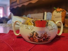VtG Sabin Crest-O-Gold Porcelain Gravy Bowl colonial Era W/ heavy 22K gold trim picture