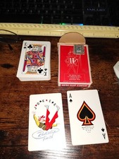 Vitg Playing Card Deck Advertising Quadriga Cloth Mr Needle Eyes Box Stamp 1948 picture