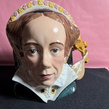 Royal Doulton Queen Mary I Character Jug D7188 Large Jug of the Year 2004 Mint picture