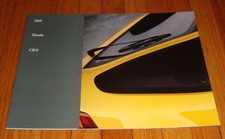 Original 1989 Honda CRX Sales Brochure Catalog Si HF picture