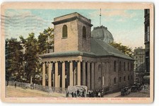 1911 King's Chapel in Boston, Massachusetts VTG Postcard ME5. picture