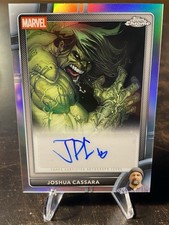 Topps 2026 Chrome Marvel Hulk Blood Hunt #1 AA-JA Auto Joshua Cassara, NM+ picture