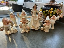 Rare Lenox Disney Showcase Collection Snow White's Seven Dwarfs picture