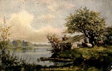 On the Susquehanna, PA Post Card, 1790 Postcard picture