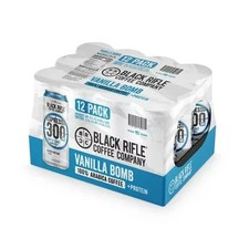 Black Rifle Coffee - Energy Drink, 300mg Caffeine, 15oz - Vanilla Bomb, 12 Cans picture