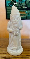 Vintage Bees Wax Old Time St. Nick Candle Santa Clause Candle picture