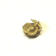 VINTAGE USMCR LAPEL PIN BUTTON WW2 WORLD WAR 2 MARINE CORPS RESERVES PRE OWNED  picture