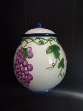 Vintage Handpainted For Nonni's Cookie Jar Canister Large 9