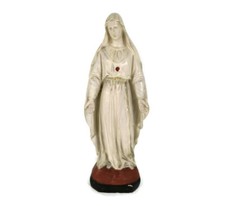 Notre Dame de Pellevoisin France Madonna Virgin mary Statue Figurine Collector H picture