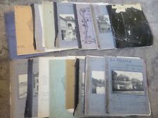 Large Lot 1900s Antique French College Journal Notebook Writing  picture