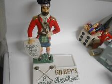 VINTAGE GIBLEY'S GIN BAR TAVERN MAN CAVE ADVERTISING  CERAMIC picture
