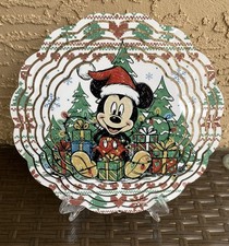 Disney Inspired Christmas 8 Inch, Metal Wind Spinner With Spin Clip picture