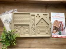 The Pampered Chef Stoneware Mold Gingerbread House Kit #1800 picture
