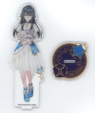 Tsukimura Temari Acrylic Stand Gakuen Idolmaster x Smile Base Cafe Japan picture