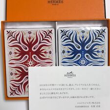 Stored Item HERMES 2018 Year Gift Big Playing Cards Trump 2 Decks France Limited picture