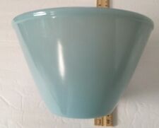 Vintage Fire-King Delphite Blue Splash Proof Mixing Bowl 6 1/2 Inch Fire King picture