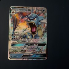 The Pokémon Company Pokémon TCG Gyarados GX Holo Rare 18/111 HP240 EN 2017 picture