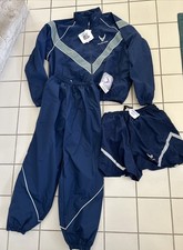 SKILCRAFT U.S. Air Force Physical Training Uniform 3 Piece Set L Reg NEW / Tags picture