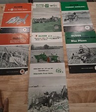 Nice Vintage Lot Of  1950's Oliver Tractor And Accessories Dealer Brochures  picture