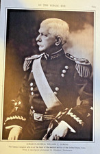 1918 Vintage Magazine Illustration William C. Gorgas Surgeon General picture