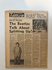 1965 Feb 14th The National Tattler Newspaper, Beatles Talk Splitting Up  (VRN10 picture
