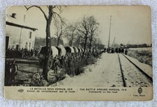 Set of 3 Vintage French and German WWI Post Cards Verdun 1916 picture