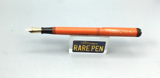 1930s MONTBLANC Coral Red Hard Rubber WINDOW ADV DISPLAY Fountain Pen WOW picture