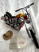 Franklin Mint 1/10 Scale Harley Davidson Easy Rider Billy Bike Chopper w/tag picture