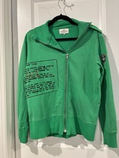 Vintage Donaldson × Disney Mickey Mouse Green Zip Up Jacket Rare picture