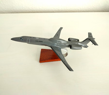 Embraer U.S. Army USAF Gray Jet Desk Model Aircraft w/ Stand & Display Box picture