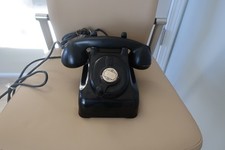 Vintage Leich 901 B Crank Desk Telephone  - With Working Bell When Cranked picture
