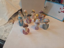 Vintage Thimble Collection 8 AVON, 3 Porcelain. picture