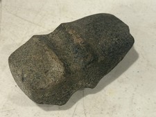 ANTIQUE  NATIVE AMERICAN STONE GROOVE AXE FOUND SOUTHERN IOWA INDIAN  (EY) picture