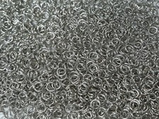 1 Pound Bright Aluminum Chainmail Jump Rings 16G 1/4