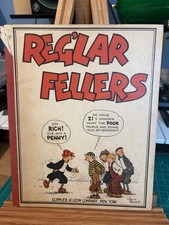 Antique 1927 Reg’lar Fellers Comic Strip Rare Paperback Book By Gene Byrnes picture