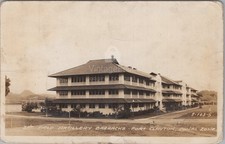 2nd Field Artillery Barracks Fort Clayton Canal Zone RPPC Military Postcard picture