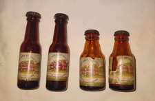 2 Pr Vtg Marie Antoinette Wyalusing PA advertising Beer Bottle S&P Shaker Sets picture