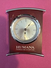 HUMANA DESK TOP /MANTEL CLOCK DESK CLOCK picture