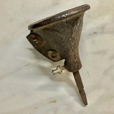 Possibly A Cast Iron Hollow Auger Tenon Cutter Spoke Pointer Woodworking Tool picture