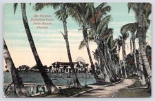 Palm Beach Florida The Ramble Brelsford Cove Palm Grove c1910 Postcard picture