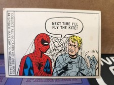 1966 Donruss Marvel Spiderman Rookie Card #34  Next Time I’ll Fly The Kite picture