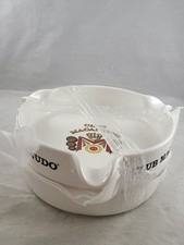 Club Macanudo Executive Cigar Ashtray with Cigar Storage and Wood lid. 3 pieces picture