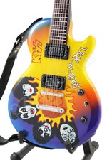 Miniature Guitar KISS Rock N Roll & Strap picture