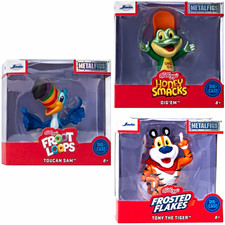 Kellogg Cereal Mascot Jada Metalfigs Die-Cast Figures Full Set picture