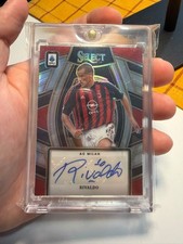 2023-24 Panini Select Serie A Rivaldo Signatures Ac Milan picture