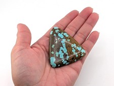 Authentic No. 8 Mine Turquoise RARE 164 Carats Spiderweb Matrix Nevada USA Gem picture