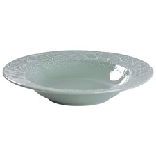 Mikasa English Countryside Celadon Rimmed Soup Bowl 1780650 picture