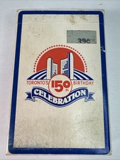 Vintage 1984 Card Deck - Toronto 150 Anniversary Celebration SEALED picture